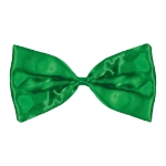 Green Bow Tie (Pack of 12) green bow tie, silk bow tie, elastic bow tie, one size fits most bow tie, costume accessories, party bow ties, green party accessories, Party Express bow ties, pack of 12 bow ties