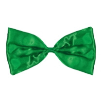 Green Bow Tie (Pack of 12) green bow tie, silk bow tie, elastic bow tie, one size fits most bow tie, costume accessories, party bow ties, green party accessories, Party Express bow ties, pack of 12 bow ties