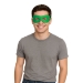 Green Fabric Hero Mask (Pack of 12) - 66605-G