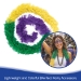 Green, Gold, Purple Fluffy Boa (Pack of 6) - 66577-GGP