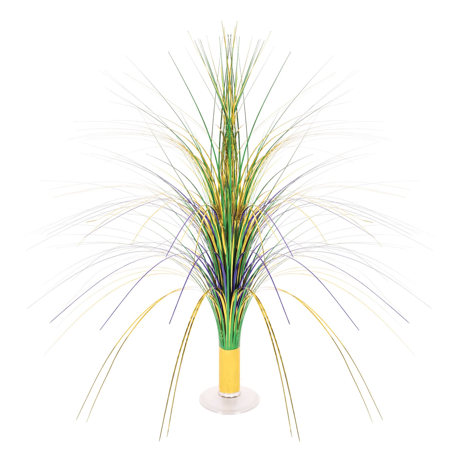Green Gold Purple Metallic Spray Centerpiece