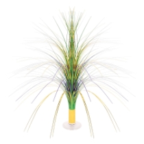 Green Gold Purple Metallic Spray Centerpiece