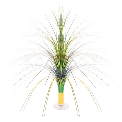 Green Gold Purple Metallic Spray Centerpiece