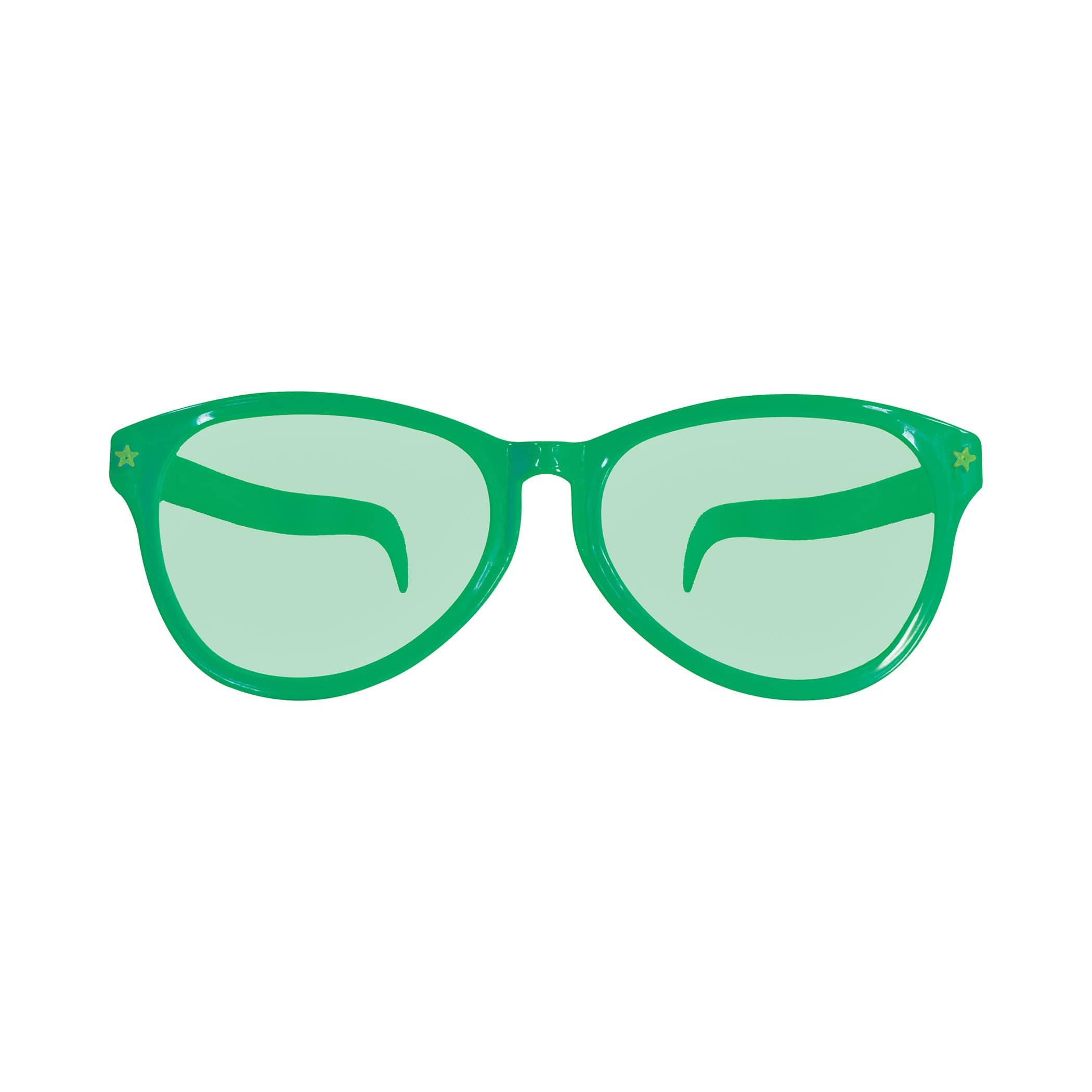 Green Jumbo Glasses (Pack of 12) green jumbo glasses, oversized novelty glasses, green party glasses, costume glasses, photo booth props, one size fits most glasses, cosmetic use only, Party Express glasses