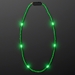 Green LED Flashy Beads (Pack of 12) - PA12009-GN