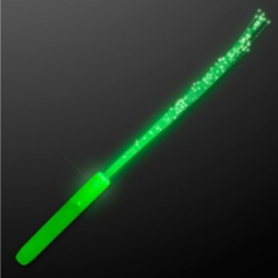 Green LED Flashing Stick Wands (Pack of 12) Light up, glow, inexpensive, wholesale, bulk, green, new year's eve, st. patrick's day, party favor, decoration, wand, cheer stick, team spirit