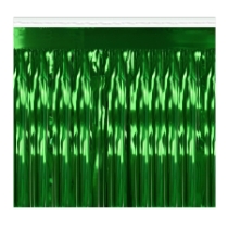 Metallic Fringe Drapes