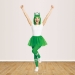 Green Plastic Fringed Tiara (Pack of 12) - 66580-G