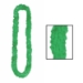 Green Soft-Twist Poly Leis