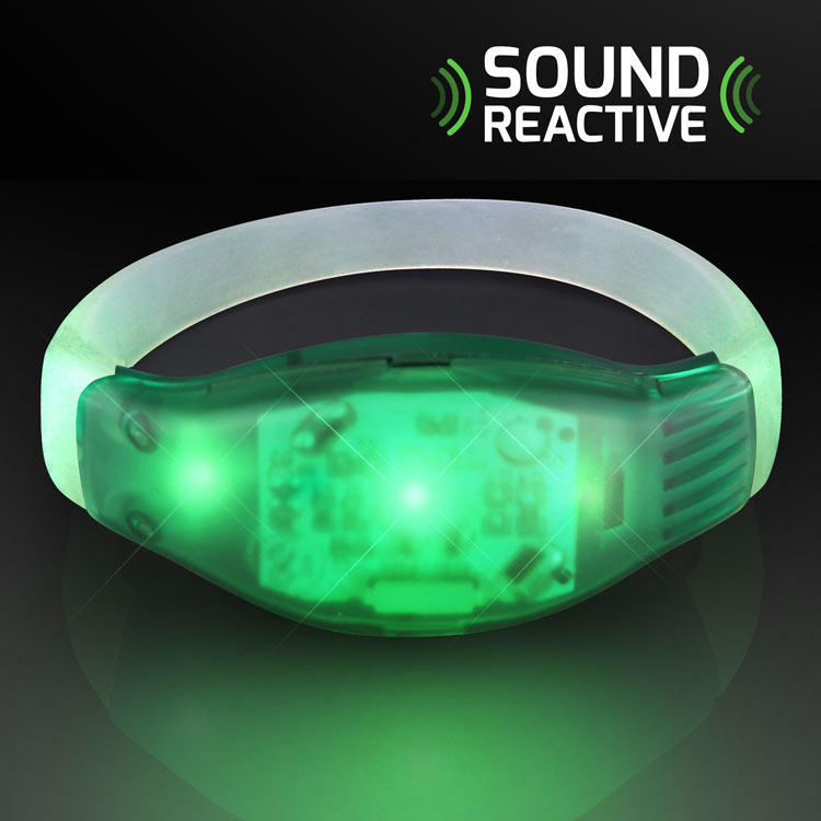 Sound Activated Light Up LED Flashing Bracelets