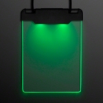 Space Glow Badge Necklace