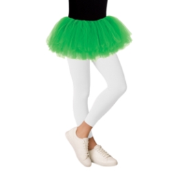 Green Tutu (Pack of 6) green tutu, green tulle skirt, tutu pack of 6, 5-layer tutu, elastic waistband tutu, costume tutus, party tutus, group costume accessories, one size fits most tutu, Party Express tutus