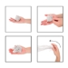 Handheld White Party Streamer Bundles (Pack of 25) - 53981-W