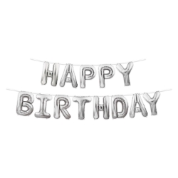 Happy Birthday Balloon Streamer