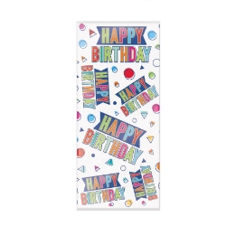 Happy Birthday Cello Bags with Twisty Ties