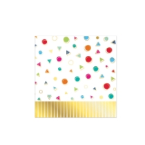 Happy Birthday Fringed Luncheon Napkins