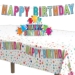 Happy Birthday Tablecover (Pack of 12)  - 53924