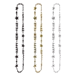 Black, Gold & Silver Happy New Year Beads-Of-Expression