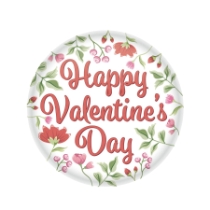 Happy Valentine's Day Button