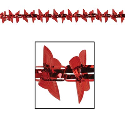 Hanging Red Heart Garland/Column