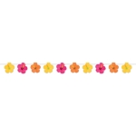 Hibiscus Streamer (Pack of 12) hibiscus streamer, hibiscus streamers, tropical party decorations, hawaiian party decorations, luau decorations, beach party decor, tropical streamers, hibiscus flower decorations, summer party supplies, pool party decorations, island theme party decor, tropical event decorations, hawaiian luau supplies, hibiscus hanging decorations, pack of 12 streamers
