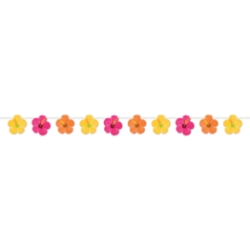 Hibiscus Streamer (Pack of 12) hibiscus streamer, hibiscus streamers, tropical party decorations, hawaiian party decorations, luau decorations, beach party decor, tropical streamers, hibiscus flower decorations, summer party supplies, pool party decorations, island theme party decor, tropical event decorations, hawaiian luau supplies, hibiscus hanging decorations, pack of 12 streamers