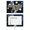 Invitations for your Hollywood themed party.