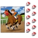 Horse Racing Party Games (Pack of 24) - 60974