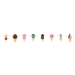 Assorted Ice Cream Cutouts