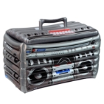Inflatable Boom Box Cooler (Pack of 6) inflatable boom box cooler, boom box cooler, inflatable beverage cooler, 80s party decorations, retro party supplies, music themed party decorations, inflatable drink cooler, party beverage tub, inflatable ice cooler, 90s party supplies, backyard party cooler, summer party decorations, bulk party supplies, inflatable cooler pack of 6, novelty drink cooler, 24 inch boom box cooler, party express