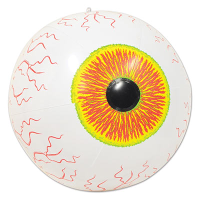 Inflatable Eyeball (Pack of 12) inflatable, halloween, eyeball, eyes, , spooky, scary, creepy