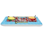 Blue and White Inflatable Oktoberfest Buffet Cooler