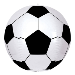 Inflatable Soccer Ball for a Sports Themed Party