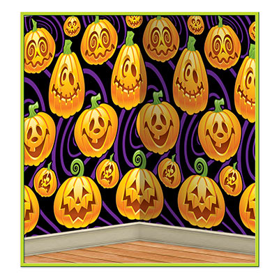 Jack-O-Lantern Backdrop (Pack of 6) Halloween, jack-O-lantern, backdrop, pumpkin, photo