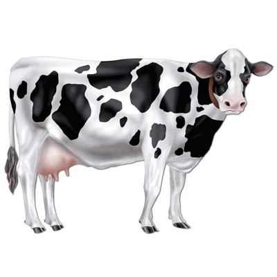 Jointed Cow printed in great detail to replicate the traditional milk cow.