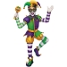Jointed Mardi Gras Jester