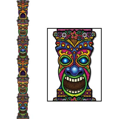 Jointed Tiki Totem Pole for a Luau
