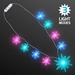 LED Snowflake Necklaces