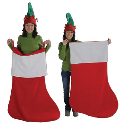 Jumbo Stocking santa, christmas, stocking, jumbo. winter, gifts, christmas tree, fireplace 