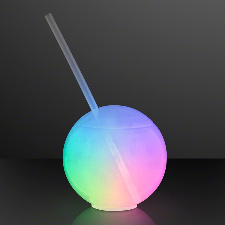 LED Glow Ball Tumbler Cup