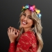 LED Orchid Flower Crown Headbands