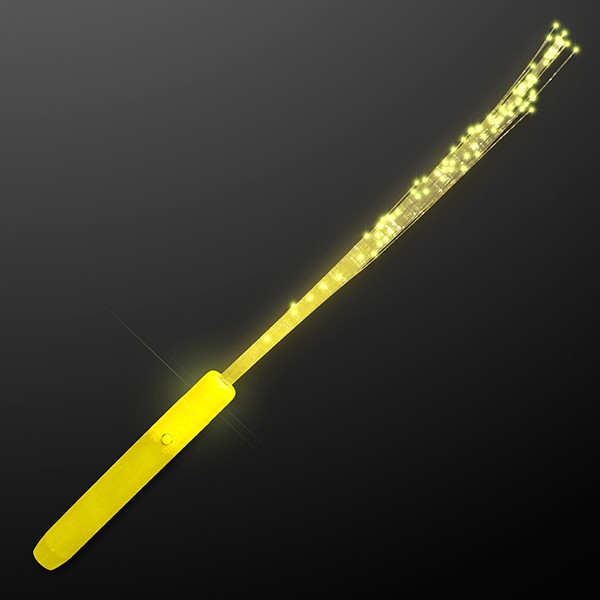 Yellow LED Flashing Stick Wands (Pack of 12) Light up, glow, inexpensive, bulk, wholesale, st. patrick's day, new year's eve, wholesale, party favor, decoration, yellow