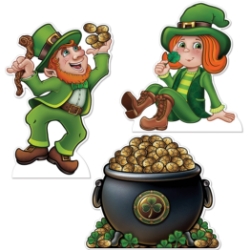Leprechauns & Pot O Gold Stand-Ups