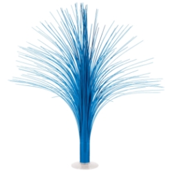 Light Blue Metallic Spray Centerpiece