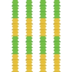Light Green & Canary Ceiling Drops