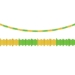 Light Green & Canary Ceiling Drops (Pack of 48) - 56250-LGC