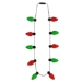 Light-Up Christmas Light Bulb Necklace