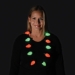 Light-Up Christmas Light Bulb Necklace (Pack of 12) - 20995