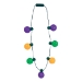 Light-Up Oversized Mardi Gras Necklace (Pack of 12) - 66830