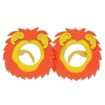 Plastic Lion Glasses